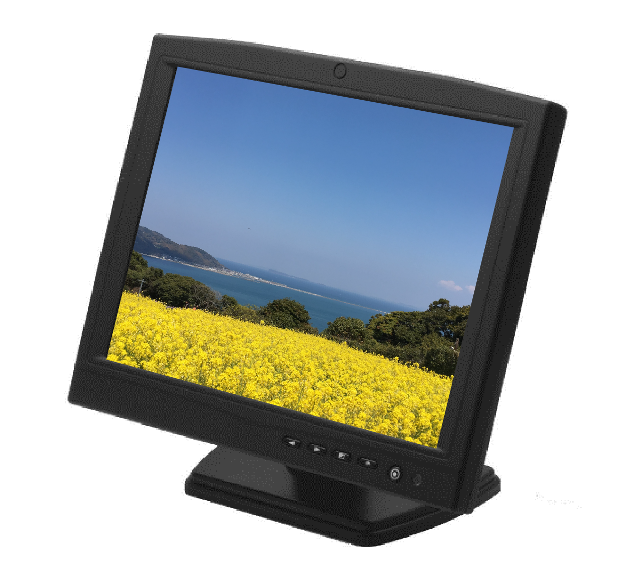 SEF104A-L is an industrial touch monitor which can be used to any kinds of vehicles.