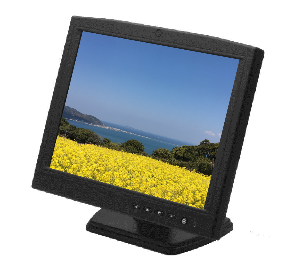 SEF104C-L is an industrial touch monitor which can be used to any kinds of vehicles.