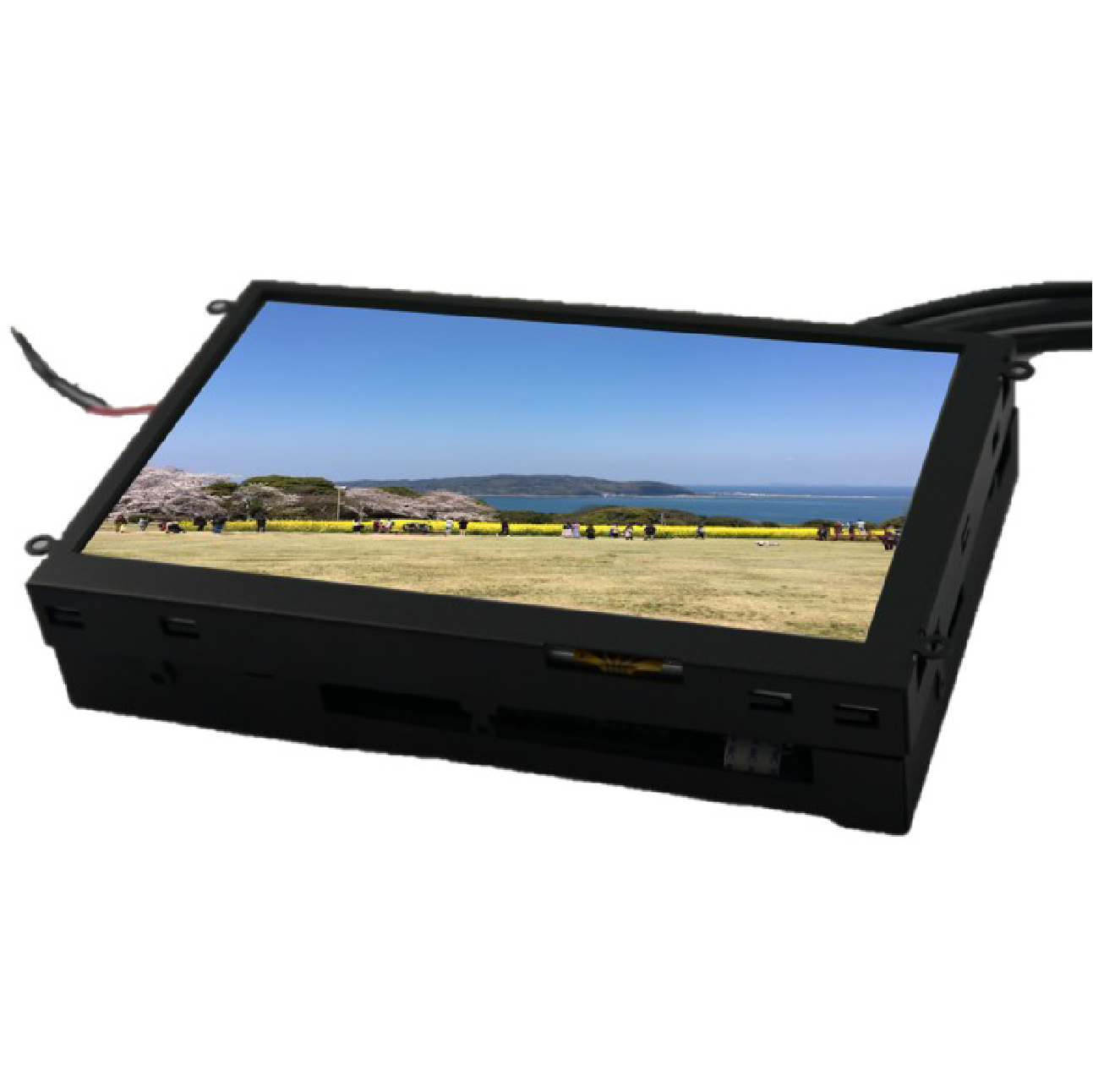 SER709TPC is an open-frame touch module which can be used to any kinds of vehicles.